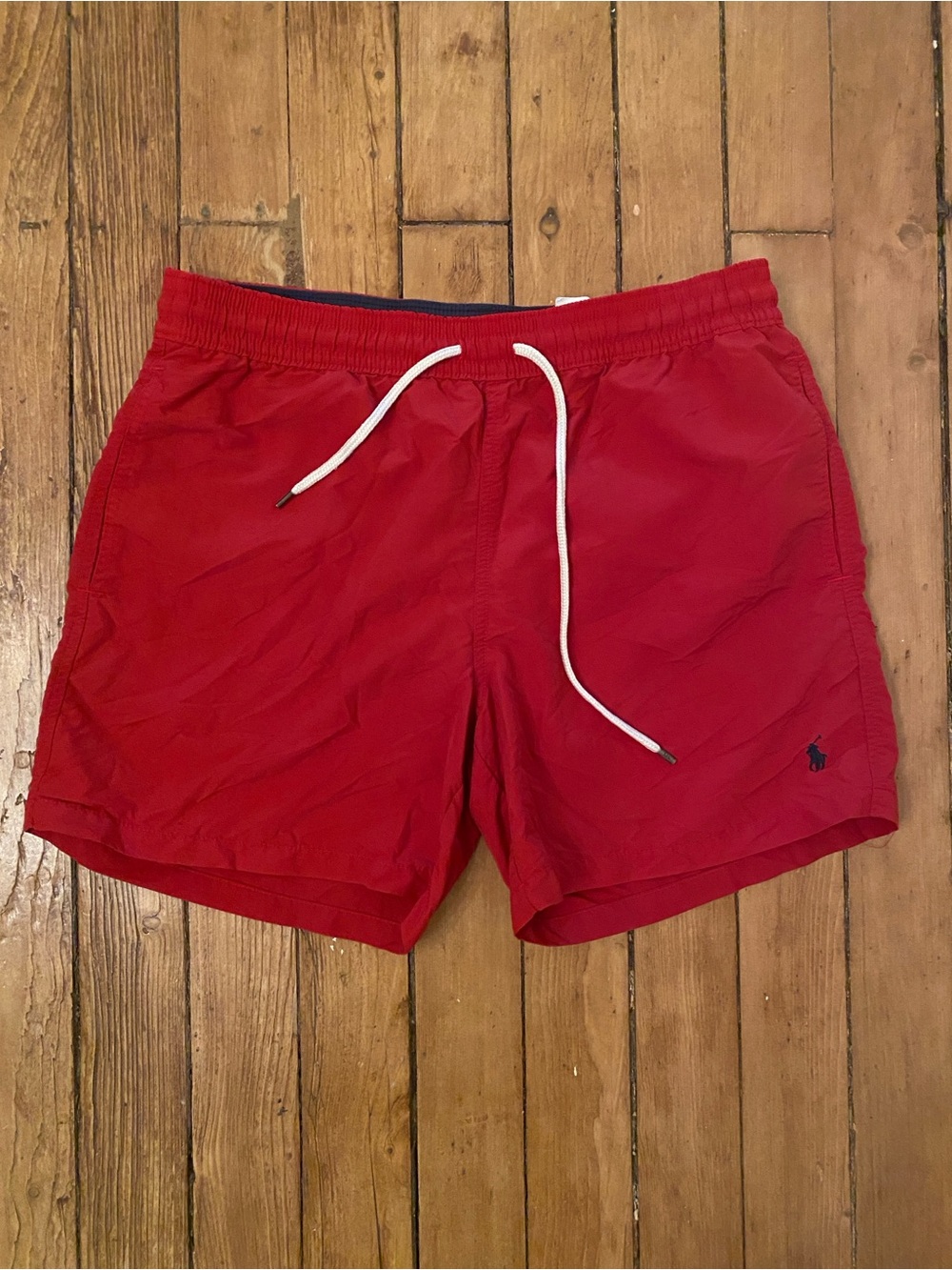 Polo by Ralph Lauren Red Men's Swim Trunks size medium